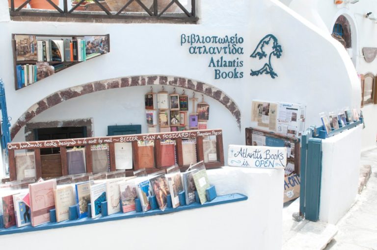 Santorini's bookstore named as one of the most beautiful in the world