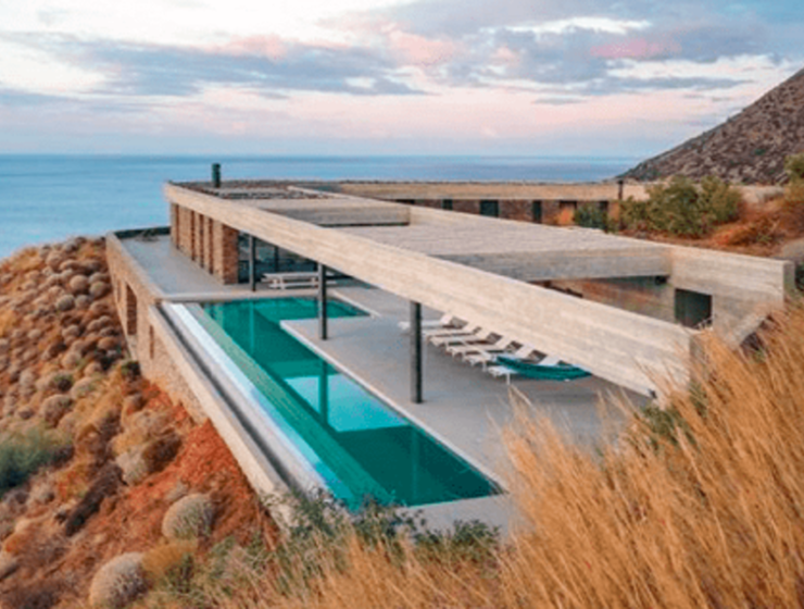 Striking Cretan villa blends into its natural surroundings 1