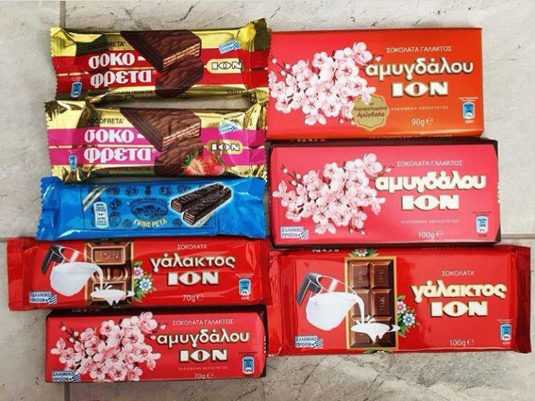 History of ION, Greece's most popular chocolate