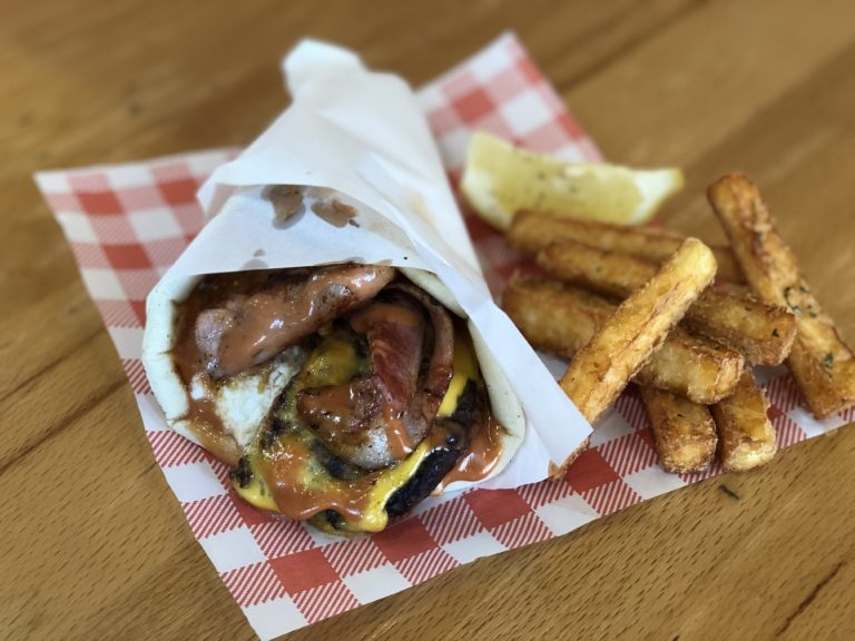 Greek take on American Cheeseburger becomes a Sydney food hit
