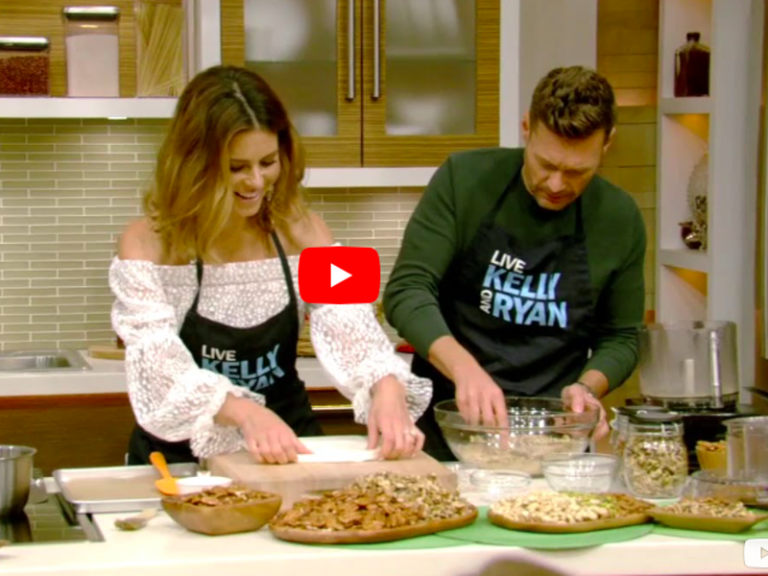Maria Menounos shares her mum's Baklava recipe on popular American Talkshow (VIDEO)