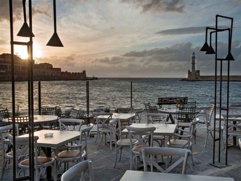 Palazzo Almare, one of the finest restaurants in Chania