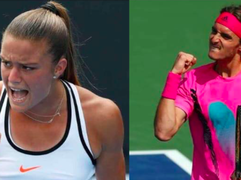 Greek tennis sensations Tsitsipas & Sakkari both win first round in US Open