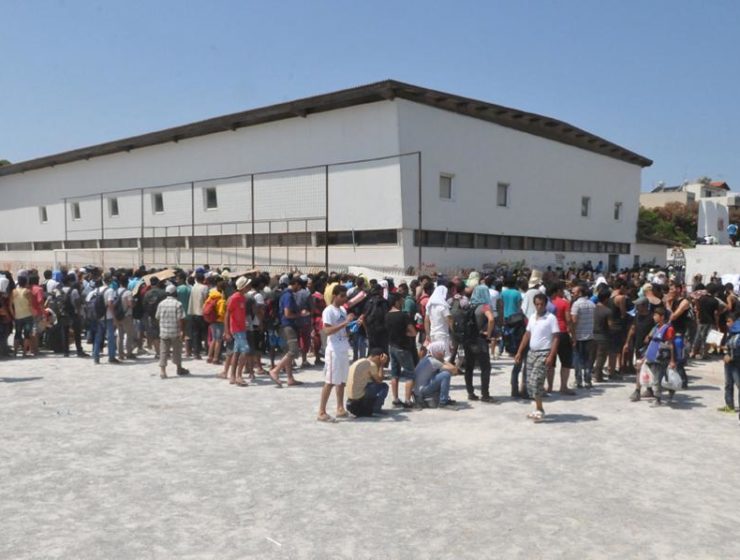 Greek migrant centre