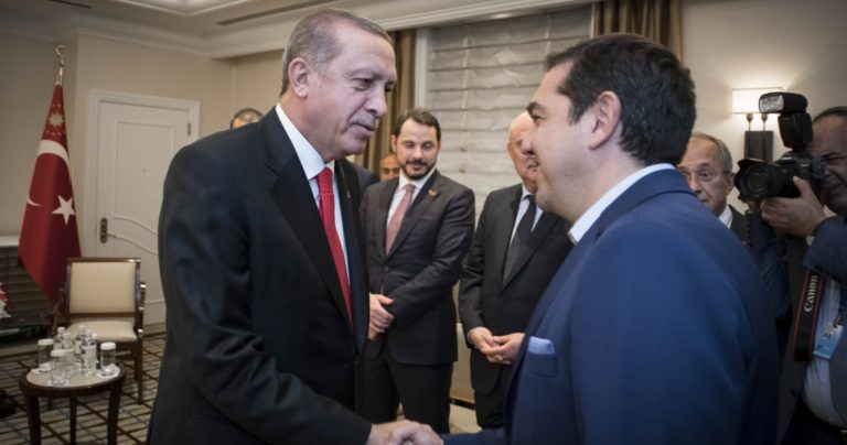 Greek PM discussed Cyprus problem and Aegean with Erdogan