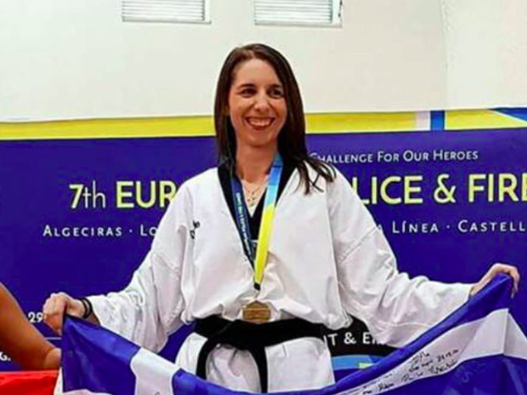Greek mother of four wins Gold at Taekwondo Pan-European Championship