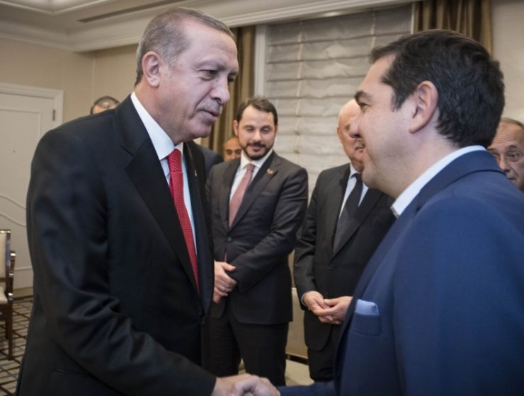 Greek PM discussed Cyprus problem and Aegean with Erdogan 17