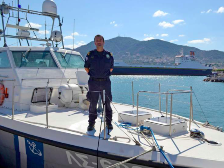 Heroic Greek lieutenant who saved over 5,000 lives, dies aged 44