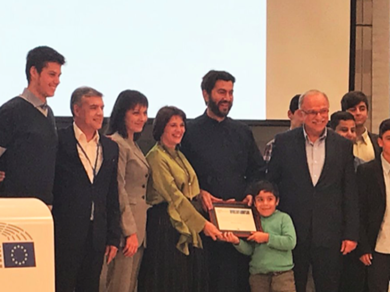Greek Priest wins Best European Citizen Award for 2018
