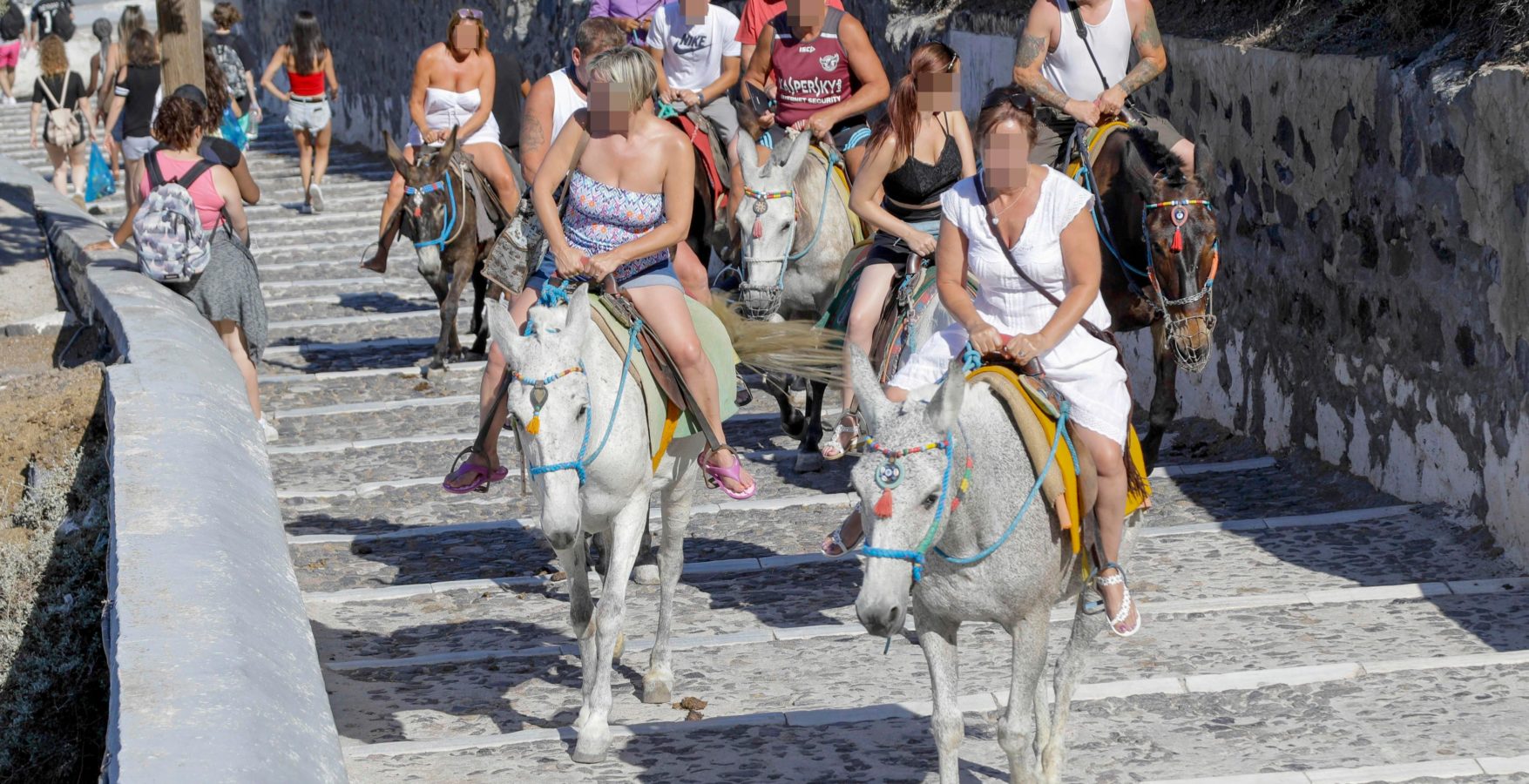 Obese Tourists Banned From Donkey Rides In Greece