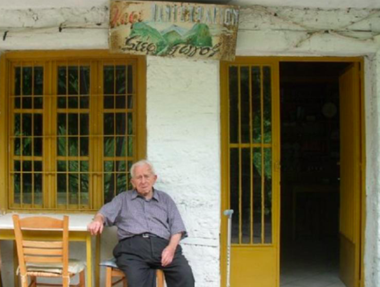 95-year-old Stefanos Gogos, owns oldest Coffee Shop, Ouzeri and Grocery Store in Greece   27