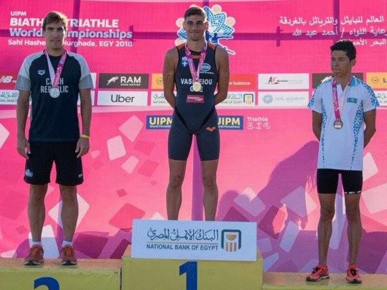Greek Pentathlete wins Gold in Egypt