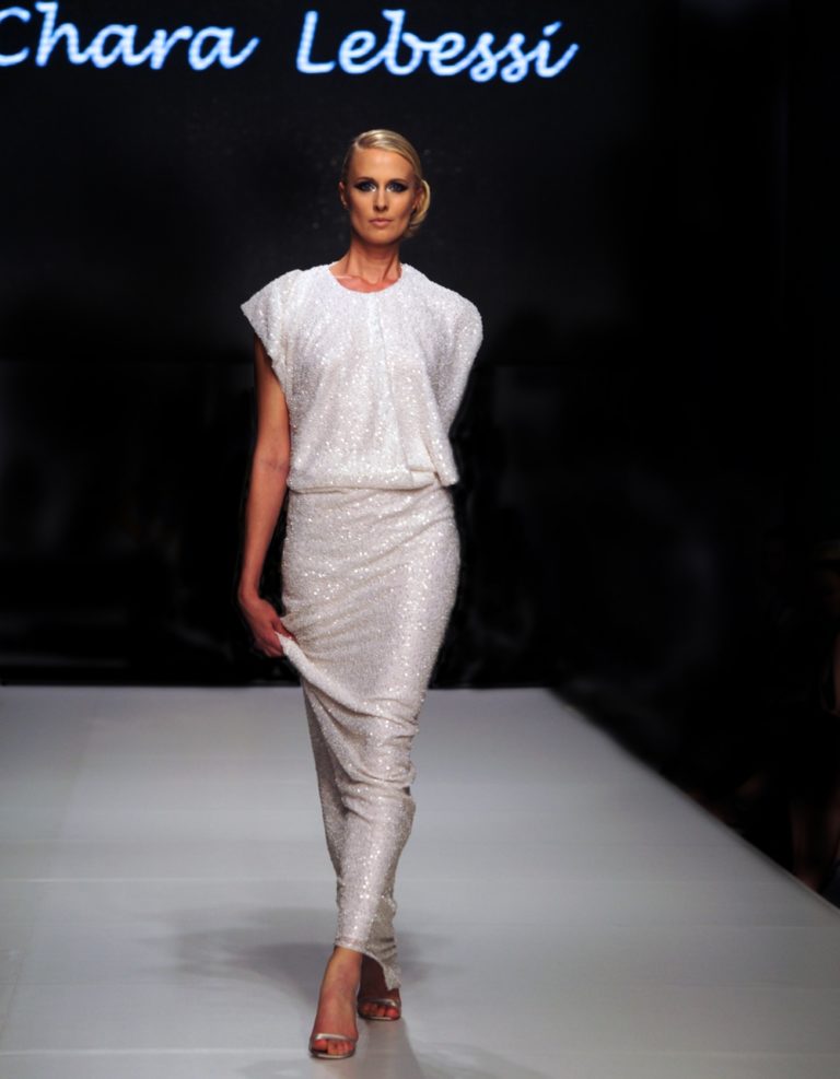 Leading Greek Fashion Designer Chara Lebessi’s Edgy, Ethereal Grace