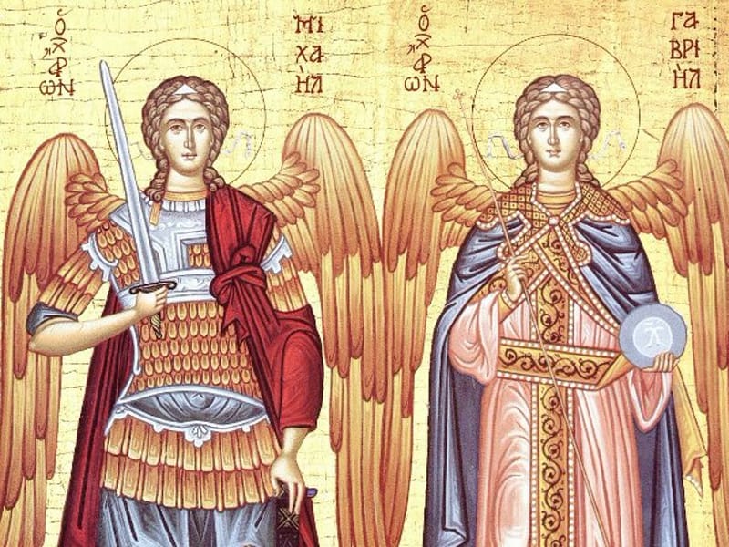 archangels michael gabriel and raphael