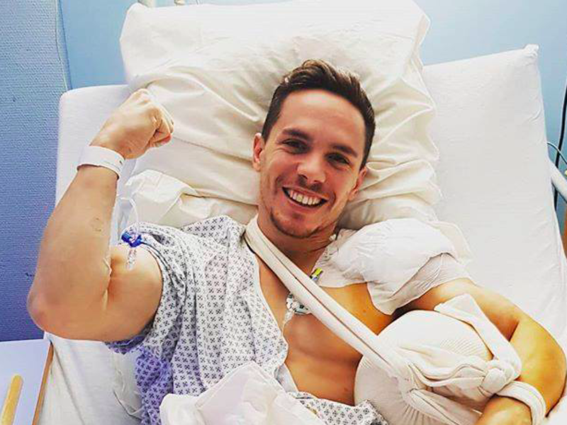 “Lord of the Rings” Eleftherios Petrounias recovering after surgery 1