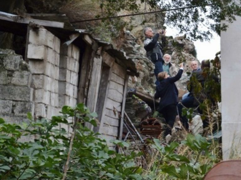 Buildings evacuated, following landslide in Lesvos
