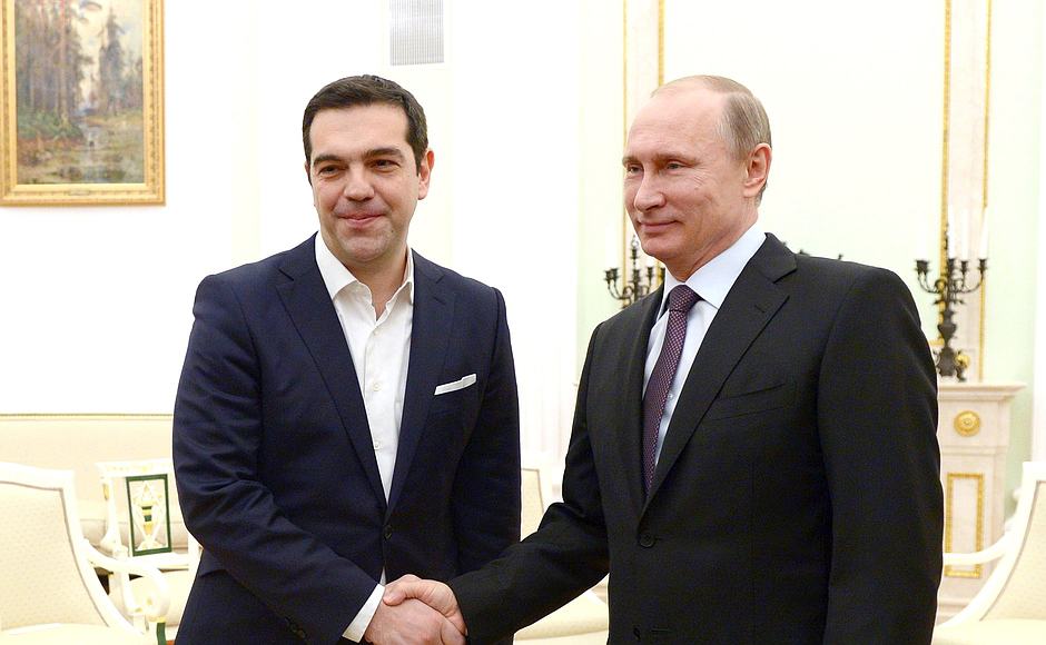 Tsipras and Putin put diplomatic row behind them 1