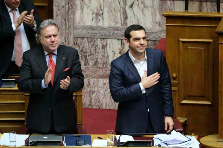 Tsipras: "Today is a historic day for Greece" after the Prespes Agreement is ratified by the Greek parliament