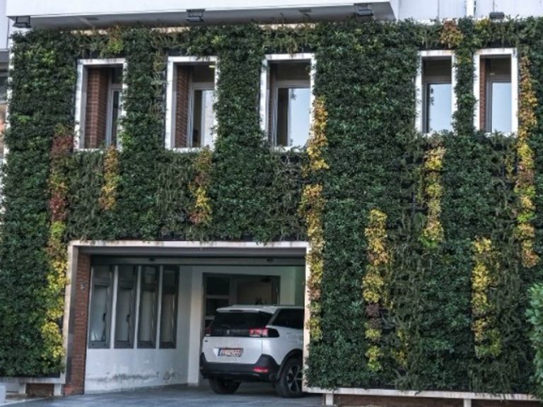Thessaloniki plants Greece’s first vertical garden