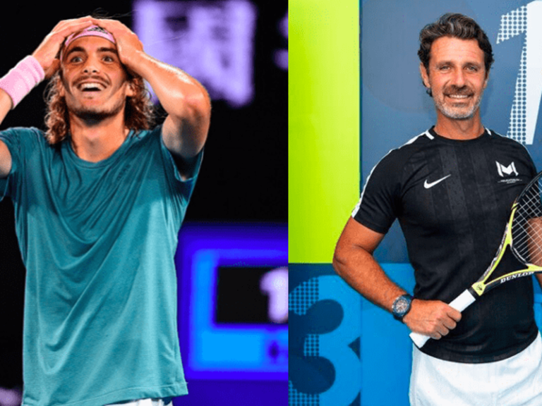 Serena Williams' tennis coach says how proud he is of Stefanos Tsitsipas