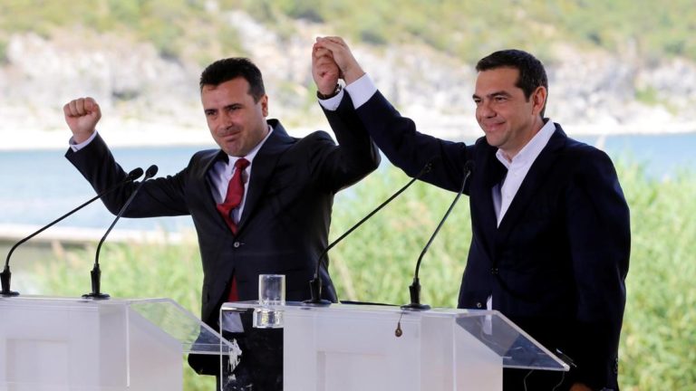 Tsipras and Zaev named as official candidates for 2019 Nobel Peace Prize