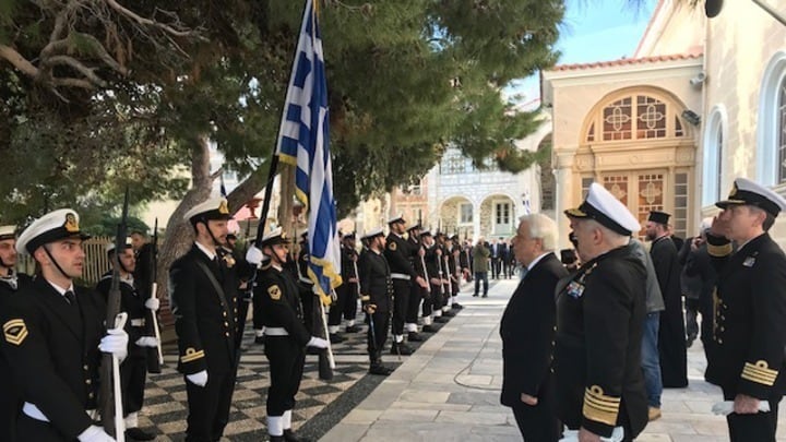 President celebrates Epiphany Day on Syros