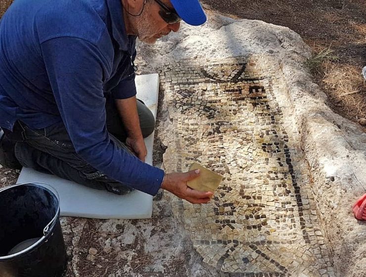 1,600-year-old Greek inscription discovered at Ancient site of Israel