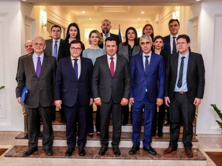 Greek FM delegation visits North Macedonia