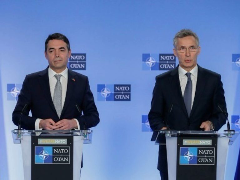 NATO commends Tsipras and Zaev over Prespes Agrement