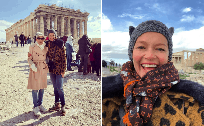 Australian television presenter Jessica Rowe reveals her love for Greece 6