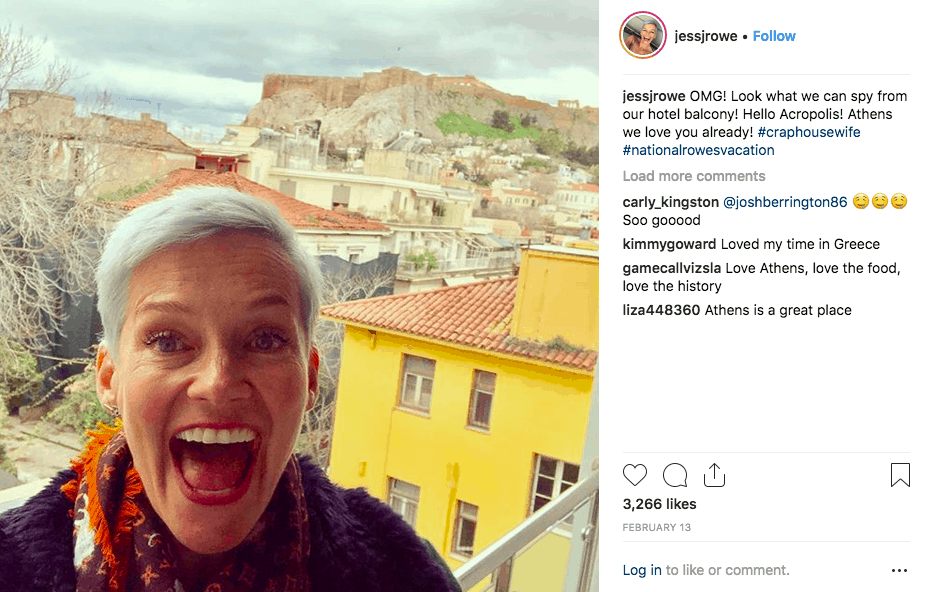 Australian television presenter Jessica Rowe reveals her love for Greece 9