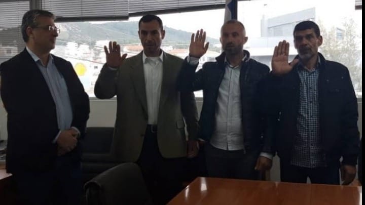 Three migrant fishermen who saved lives in Attica’s wildfires sworn in as Greek citizens 2
