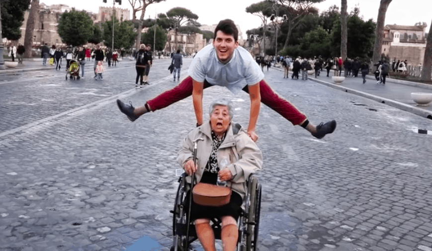 Grandson surprises his 83-year-old Yiayia with a trip to Rome for her birthday   5