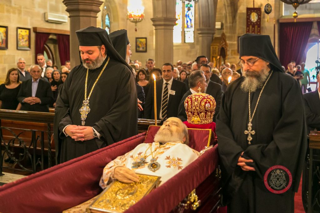 Memorial Trisagion Service held in blessed memory of the late Archbishop Stylianos 18
