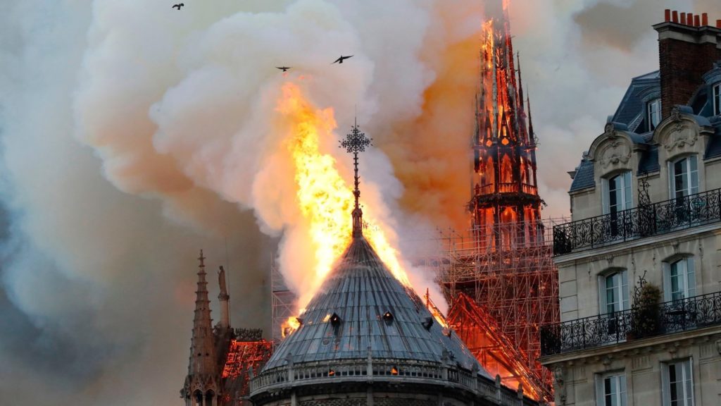 Greece sends messages of support to France after fire hits iconic Notre Dame 2
