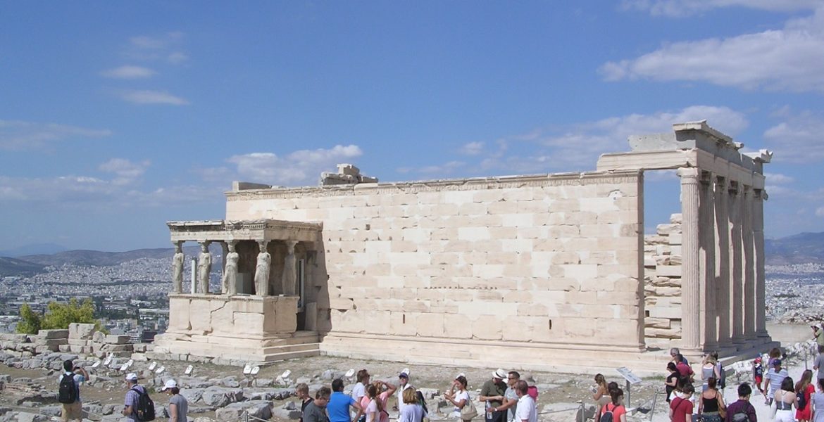 Acropolis tourists