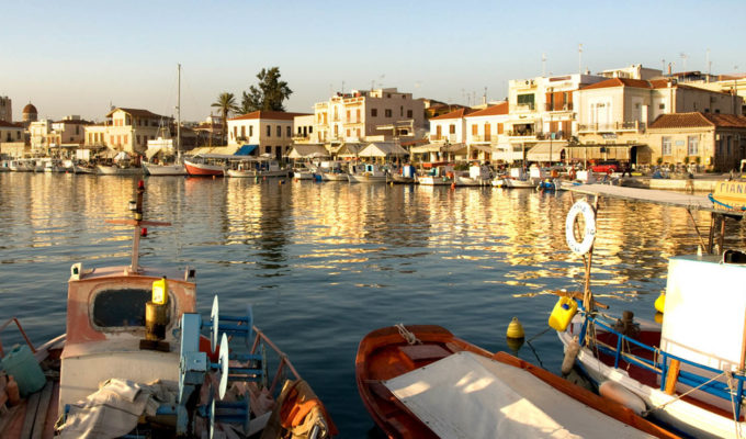 Aegina port