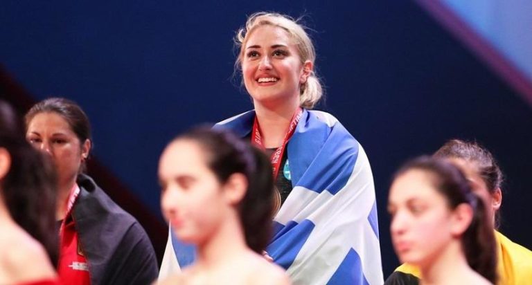 Greece’s Eleni Konstantinidis wins 2 Gold Medals at European Weightlifting Championship
