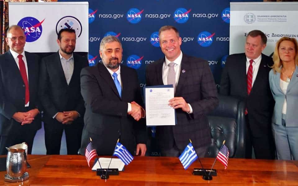 Greece enters space race with NASA 2