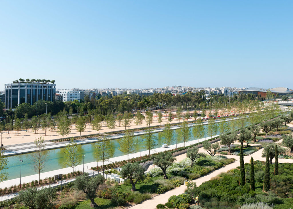 stavros niarchos foundation cultural center snfcc renzo piano athens greece national opera library kallithea architecture landscaping park connections city sea dezeen 1568 1