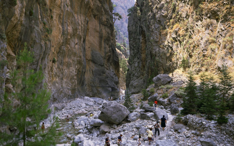 Elderly British tourist dies while hiking through Crete’s famous Samaria Gorge
