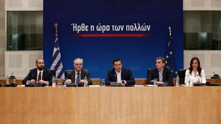Greek PM presents permanent social welfare and relief package