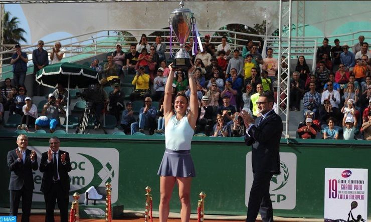 Greece's Maria Sakkari makes history winning WTA title in Morocco 3