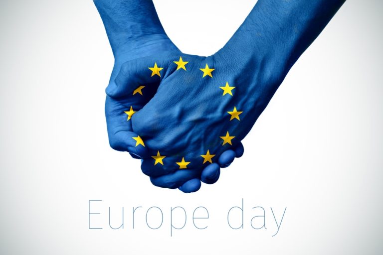 Greek President along with all European Leaders celebrate Europe Day