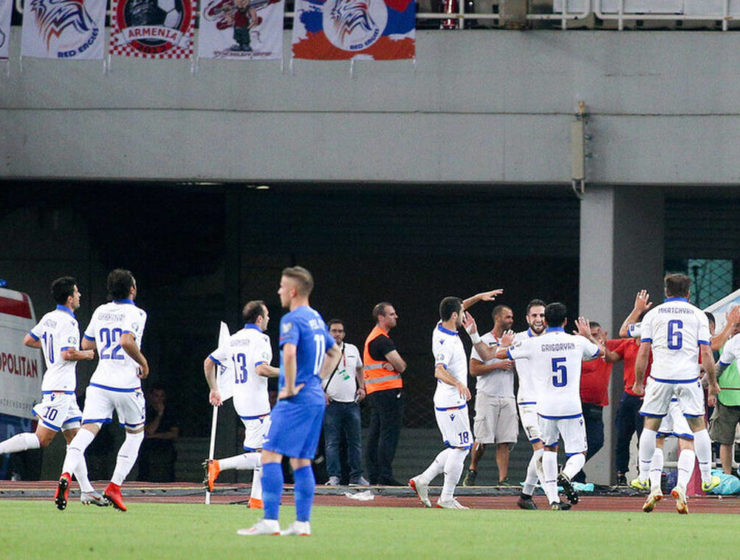 Armenia beats Greece in Athens, Euro 2020 Qualifier 11