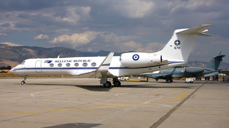 Greek Prime Ministers Jet