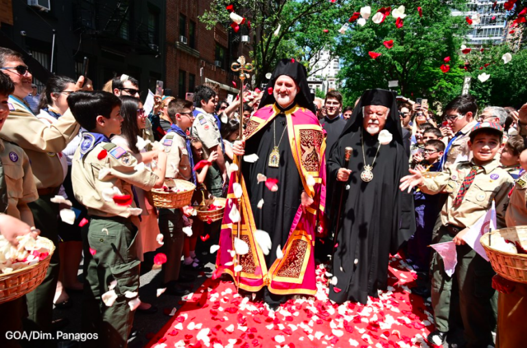 America’s new Archbishop Elpidophoros enthroned in New York