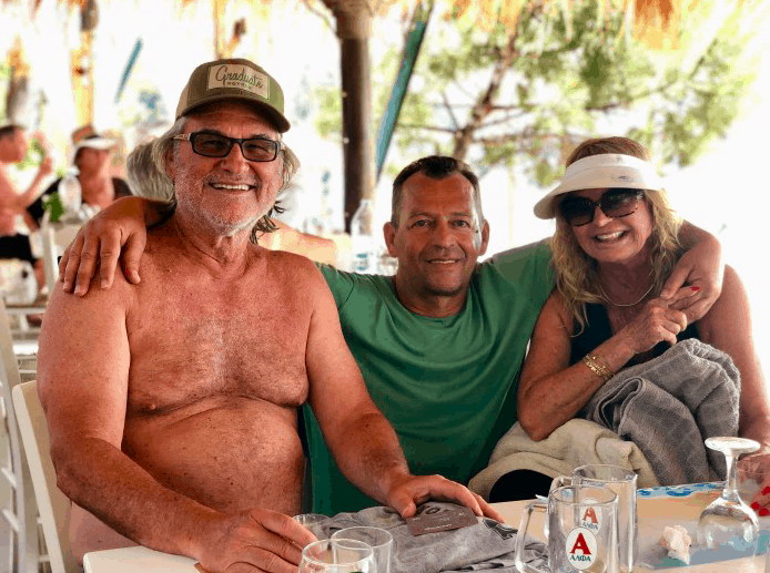Goldie Hawn and Kurt Russel enjoying a summer holiday in Skiathos 3