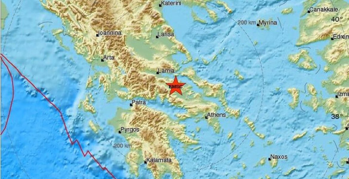 Earthquake in Central Greece shakes Athens 1