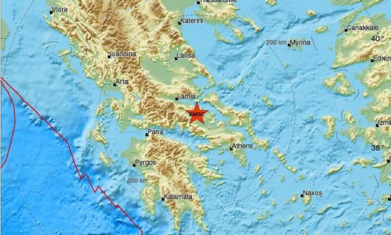 Earthquake in Central Greece shakes Athens